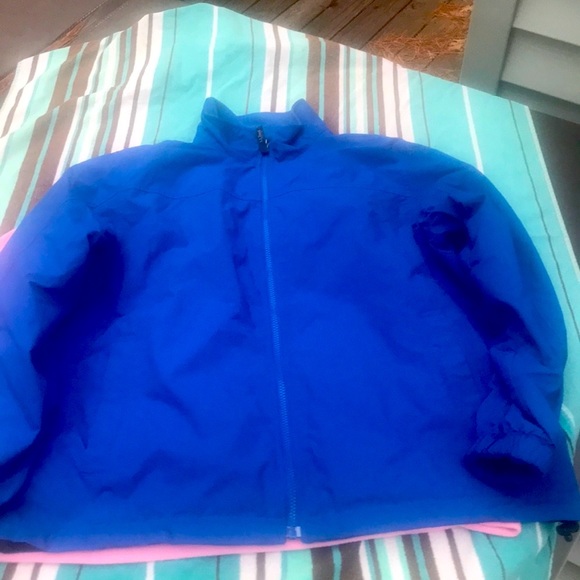 LL Bean xL reversible black blue fleece lined 24”B excellent condition - Picture 4 of 10